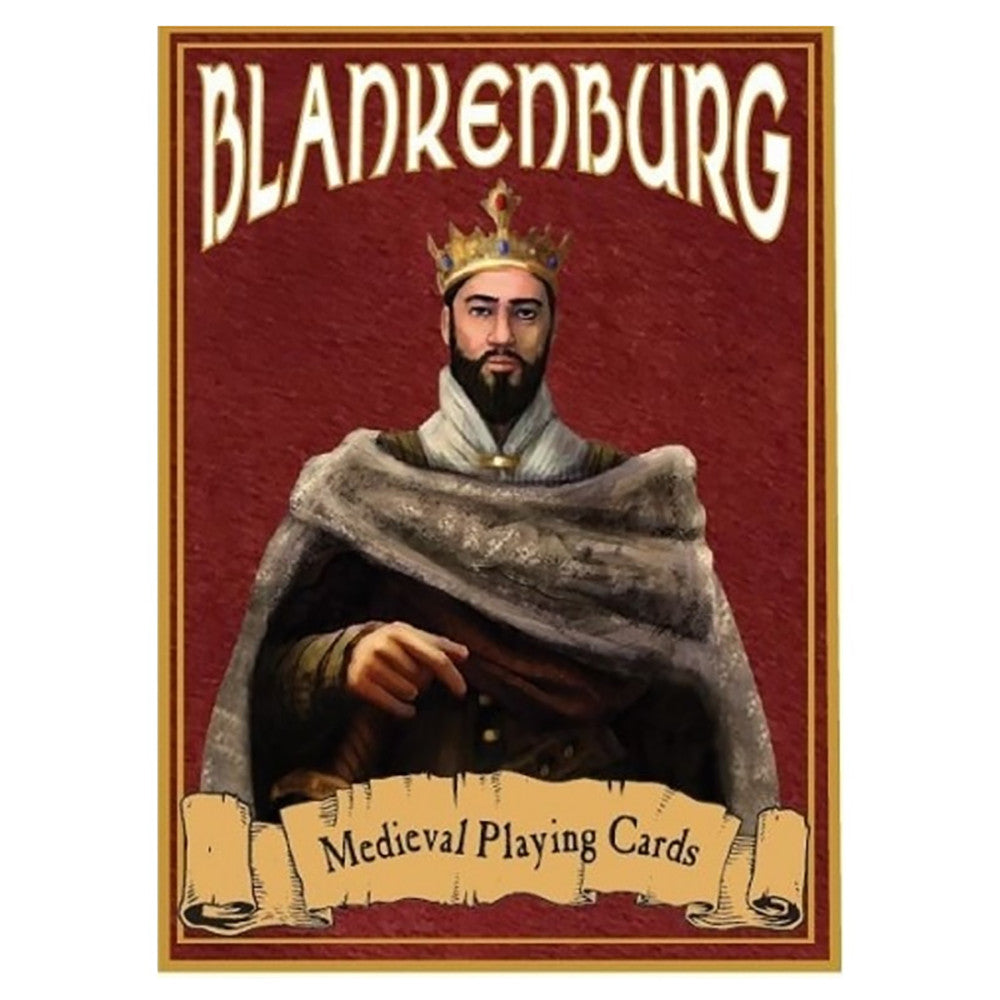 Blankenburg Medieval Themed Playing Cards - Limited Edition Collectible Deck for Poker, Magic Tricks & Game Nights | Perfect for Renaissance Fairs, LARP Events & Gift Giving