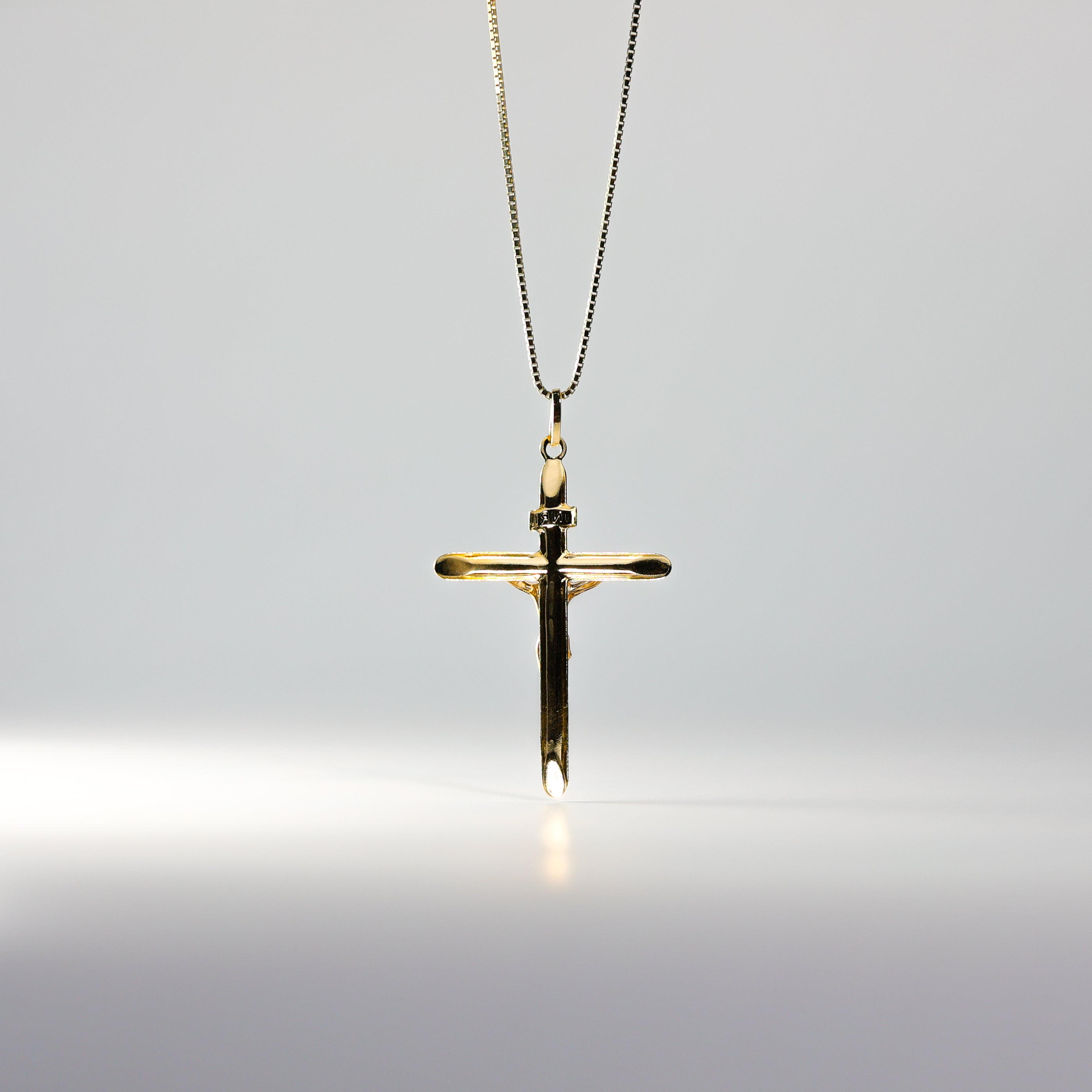 Stunning 14K Gold Large Crucifix Cross Pendant - Religious Jewelry for Men & Women - Perfect for Church, Baptism, First Communion & Everyday Faith Wear