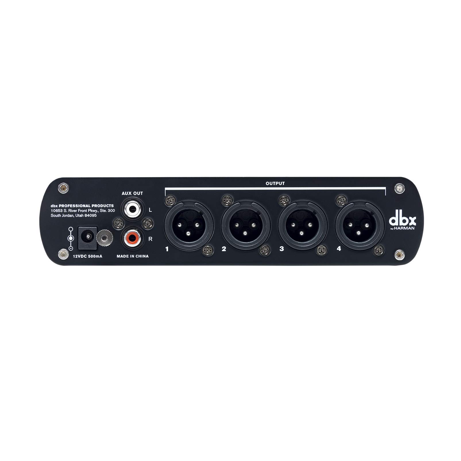 dbx DI4 Active 4-Channel Direct Box with Line Mixer - Professional Audio Interface for Live Performances, Studio Recording & Podcasting