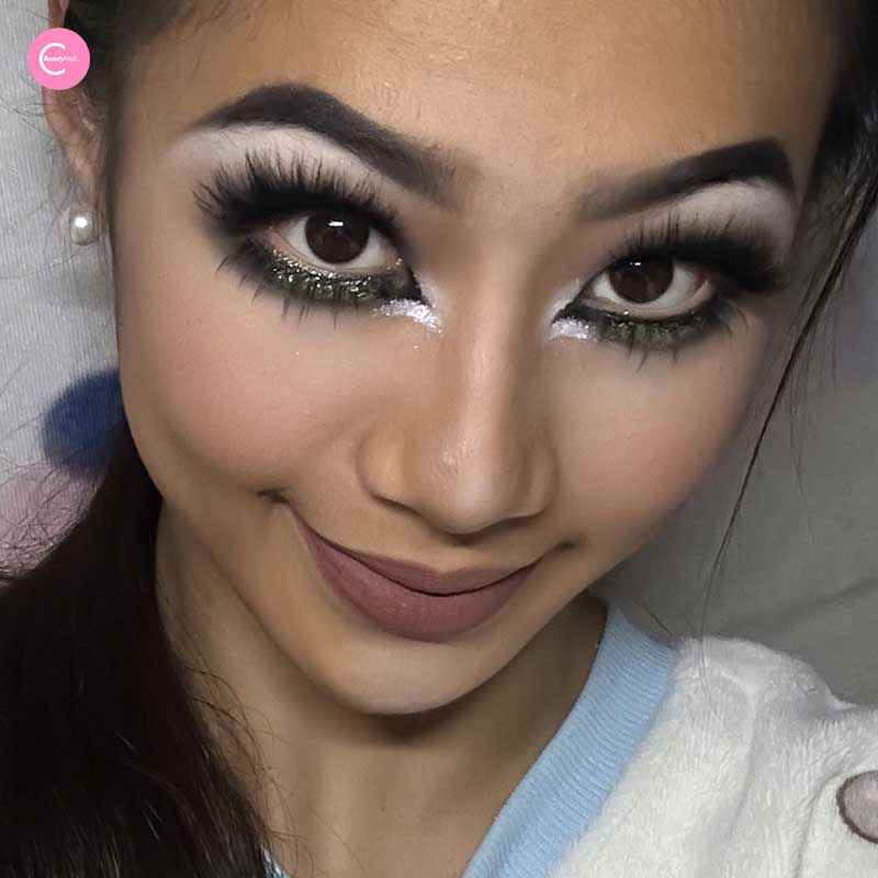 3D Mink Eyelashes - Natural Voluminous False Lashes for Dramatic Eye Makeup | Perfect for Parties, Weddings & Special Occasions