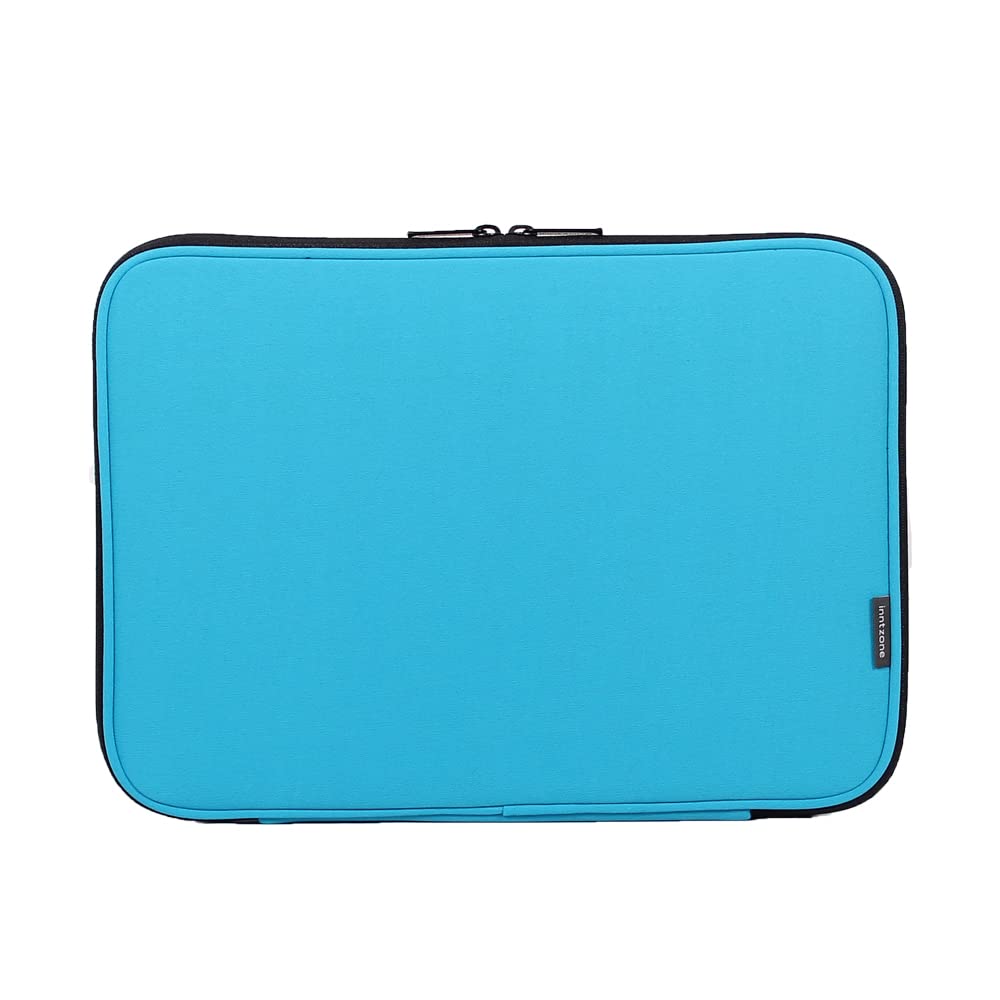 **17.3 Inch Laptop Sleeve - Lightweight Foldable Slim Case for Notebook Computer, Durable Flip Cover with Secure Protection (Blue) - Perfect for Travel, Office & School**
