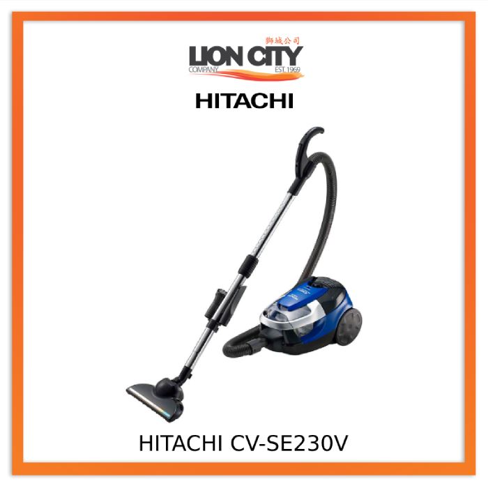 Hitachi CV SE230V Powerful Cylinder Cyclone Vacuum Cleaner with HEPA Filtration - Ideal for Home, Office & Pet Hair Cleaning