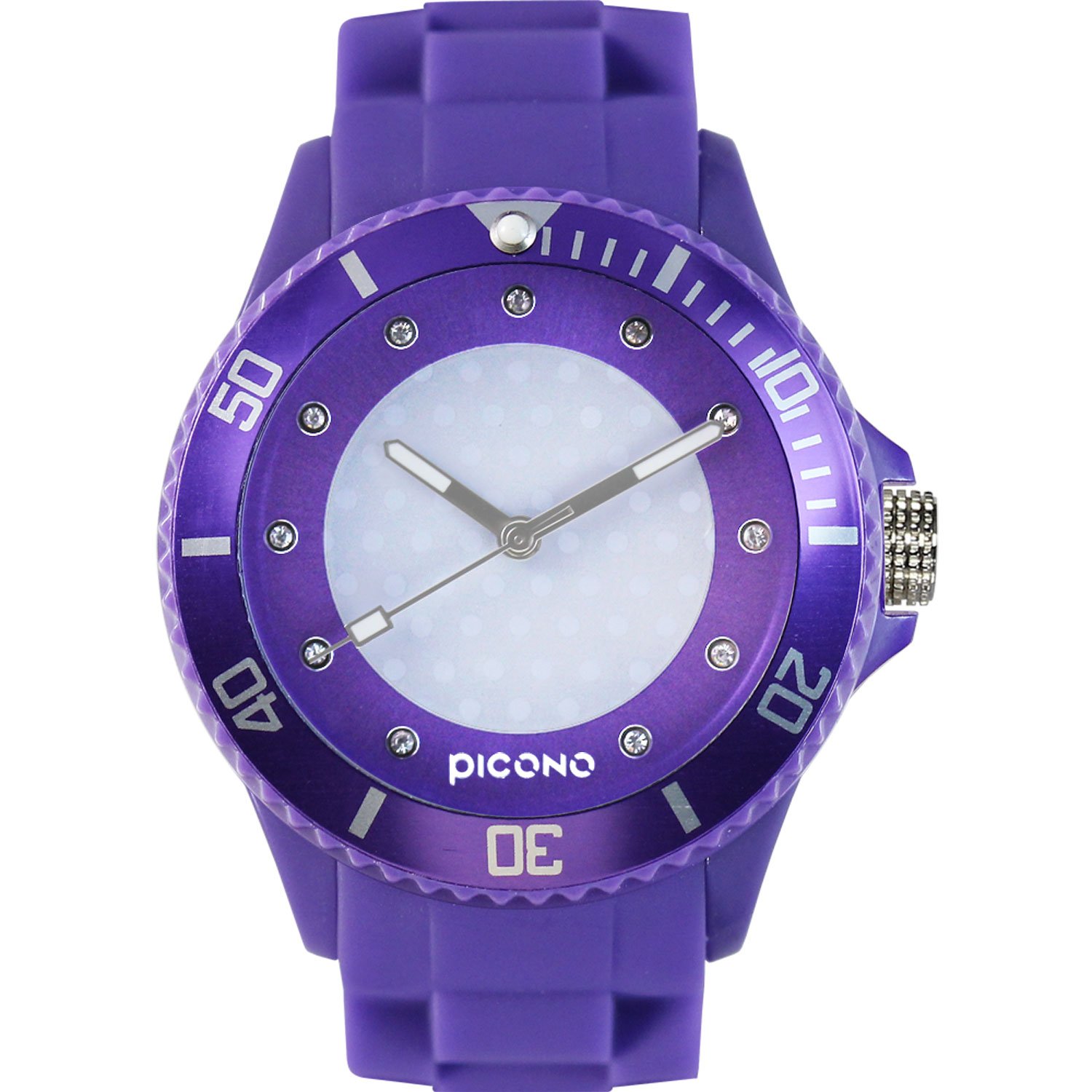 PICONO Kaleidoscope Water Resistant Analog Quartz Watch for Men Women - Stylish Fashion Timepiece for Outdoor Activities, Swimming & Daily Wear