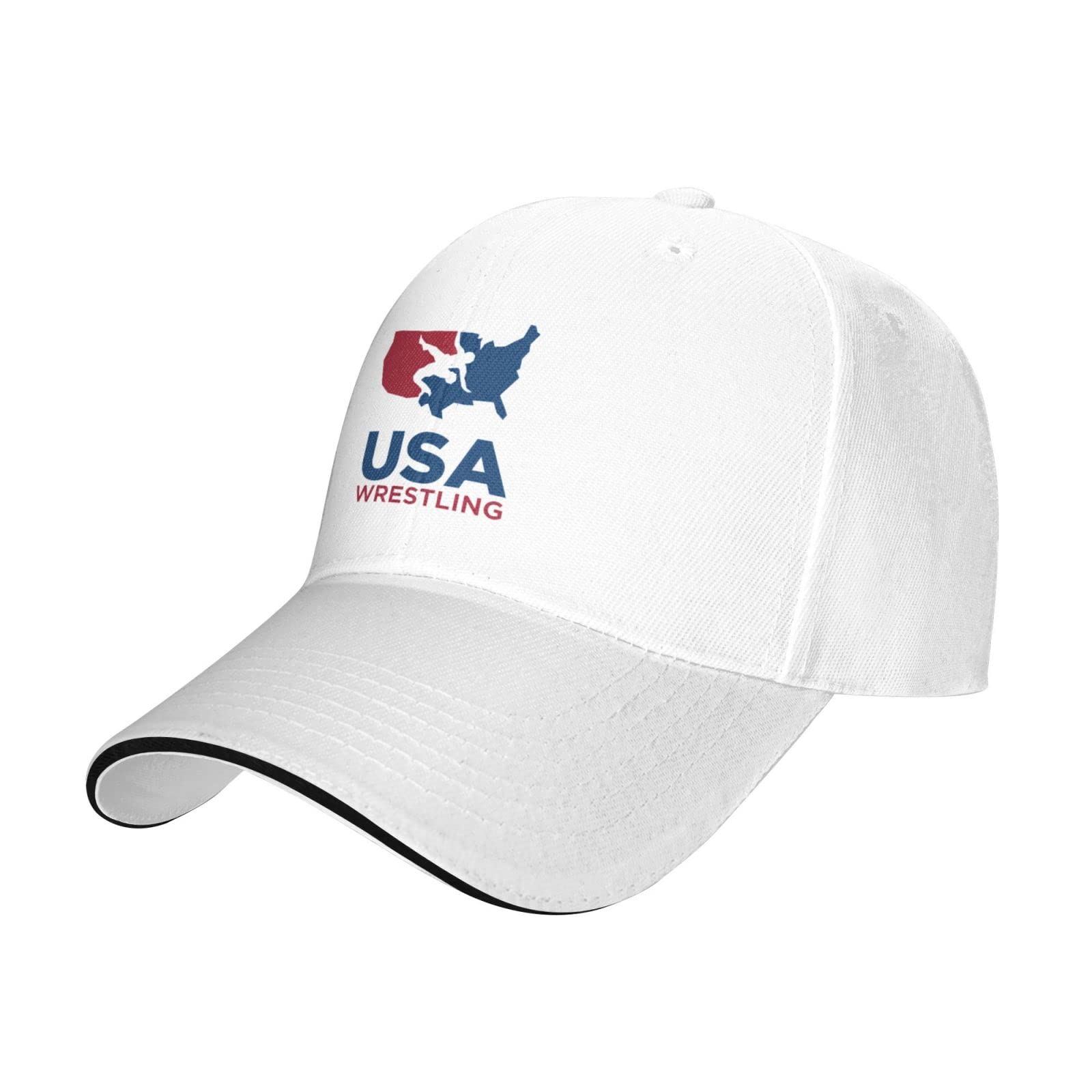 3D Printed USA Wrestling Hats - Adjustable Unisex Baseball Cap for Men & Women - Fashionable Outdoor Sports & Casual Wear - Perfect for Wrestling Matches, Gym Workouts & Street Style