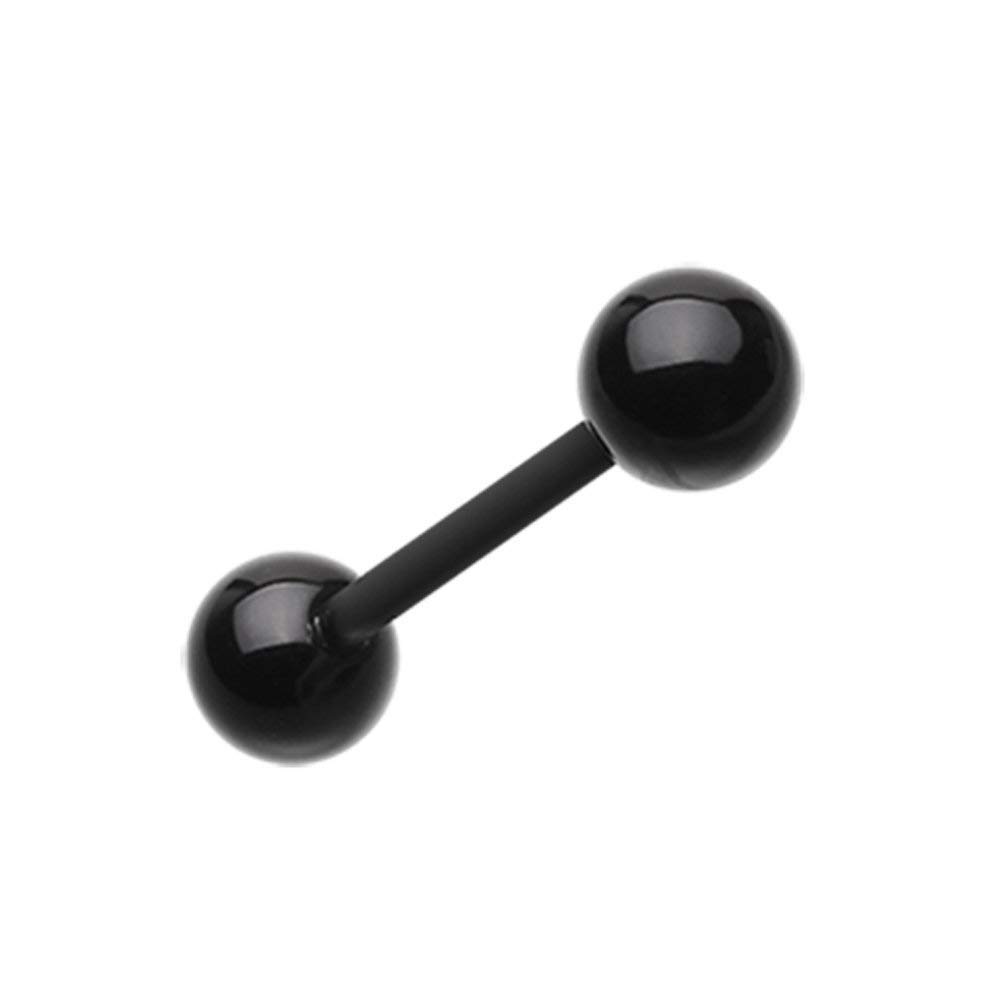 Flexible UV Acrylic Tongue Ring - Covet Jewelry for Piercing Lovers