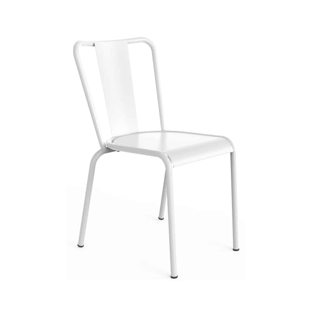 Adico 786A Modern Side Chair - Sturdy Metal Frame & Comfortable Seat - Perfect for Dining Room, Kitchen, Office & Outdoor Use