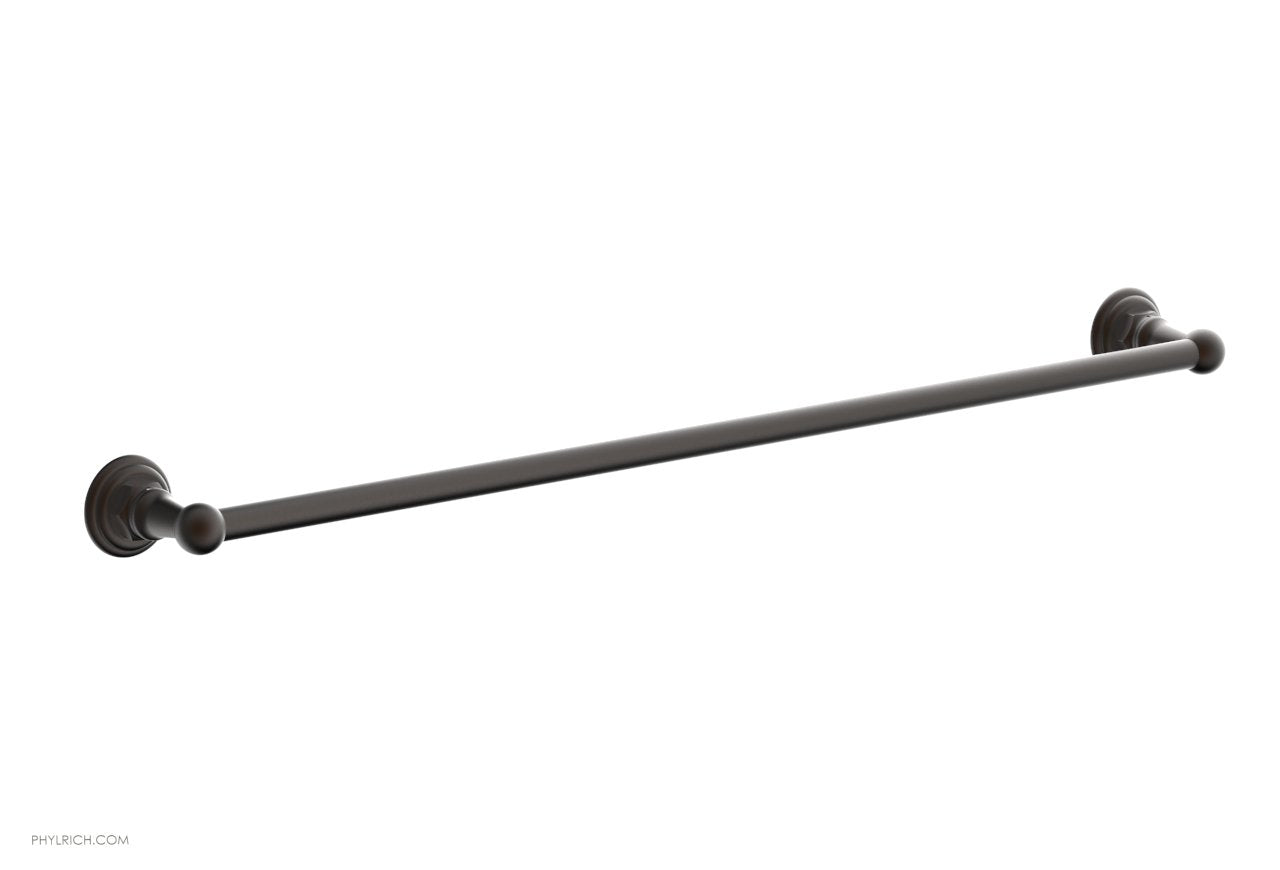 HEX TRADITIONAL 30-Inch Towel Bar - Chrome Finish Bathroom Towel Rack for Modern Homes - Perfect for Bathrooms, Kitchens & Laundry Rooms