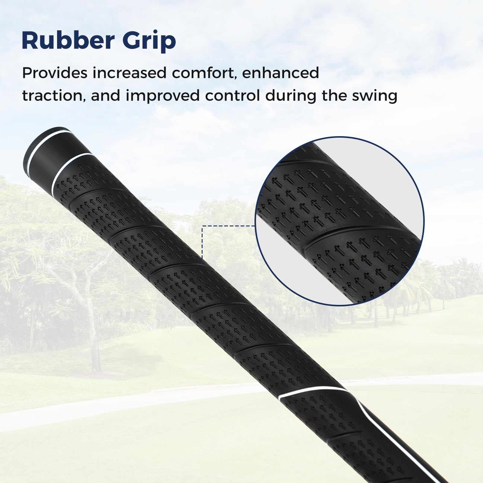 Tangkula 460CC Men's Golf Driver for Beginners - Right Handed 10.5° Aluminum Alloy Club with Graphite Shaft & Head Cover | Perfect for Practice, Driving Range & Course Play