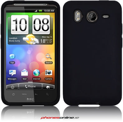 HTC Desire HD Silicone Case - Durable Soft Protective Cover for HTC Desire HD Smartphone - Perfect for Everyday Use, Travel & Work