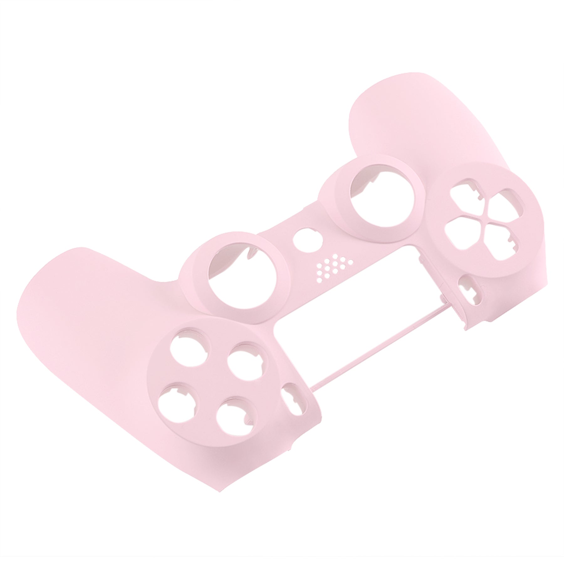 eXtremeRate Cherry Blossom Pink Faceplate Cover & Front Housing Shell Replacement for PS4 Slim/Pro Controller (CUH-ZCT2/JDM-040/050/055) - Custom Gaming Shell for Enhanced Aesthetics & Comfort - Perfect for Gaming Enthusiasts & Collectors
