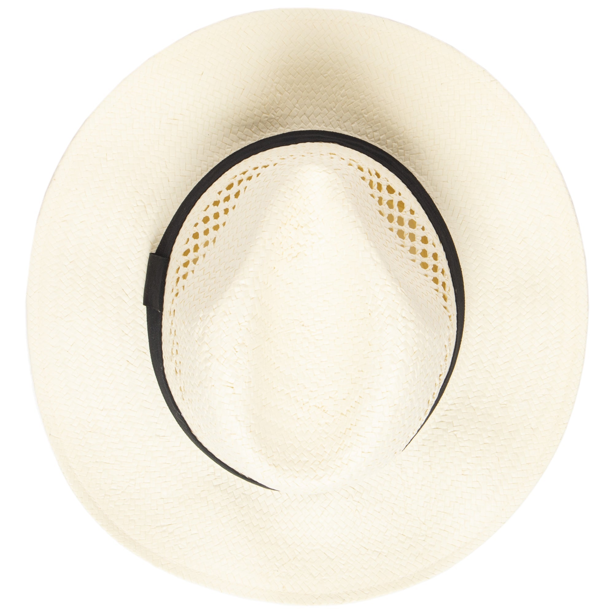 Stylish Men's Woven Paper Fedora Hat with Vented Crown & Stretch Band - Perfect for Summer Outdoor Activities, Beach Vacations, and Casual Fashion