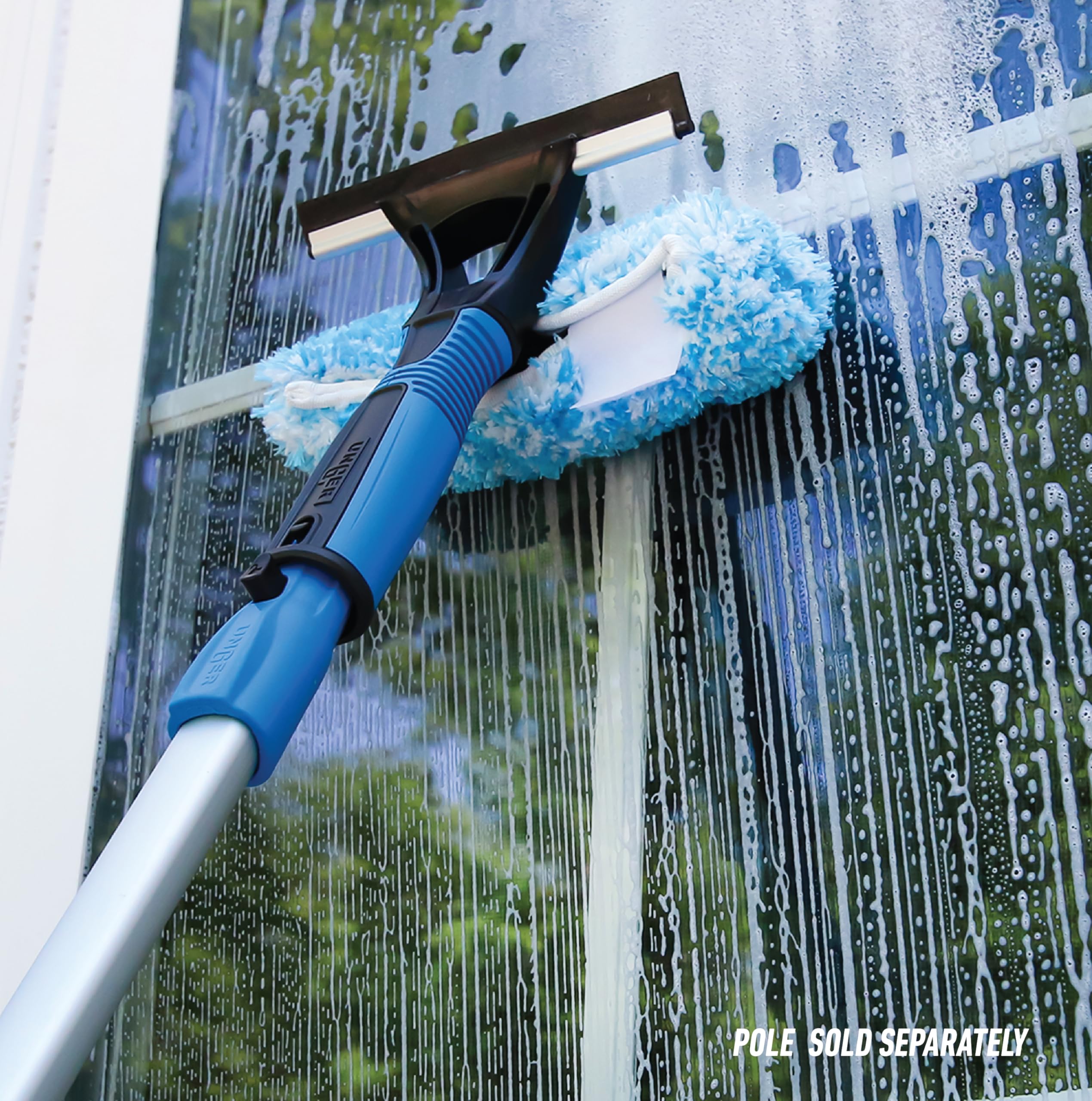 Unger 2-in-1 Squeegee Scrubber - 6