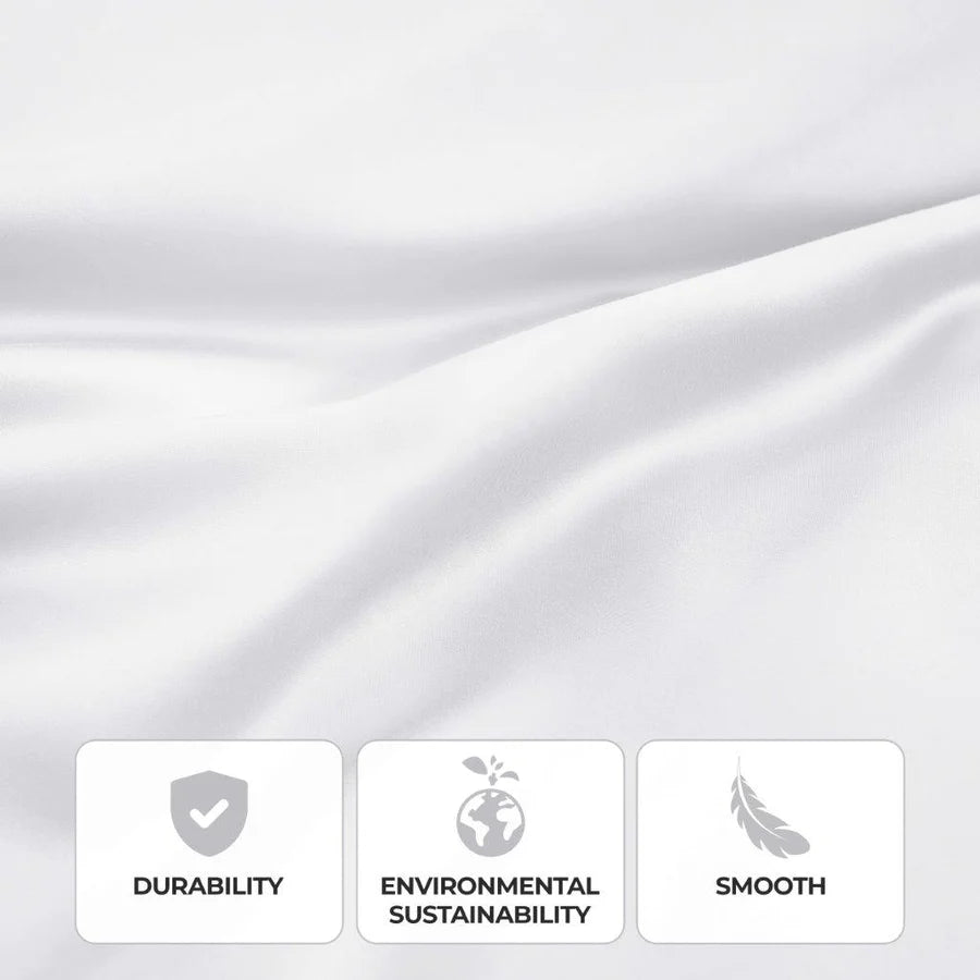 Premium 300 Thread Count Modal Bed Sheet Set from Beechwood - Deep Pocket Fitted Sheets for Queen/King Size Beds - Ultra Soft & Breathable Bedding for All-Season Comfort