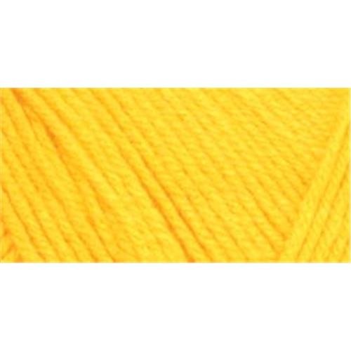 RED HEART Comfort Yarn - Soft Acrylic Knitting Yarn in Bright Yellow for Crochet, Knitting & DIY Crafts - Perfect for Blankets, Scarves & Home Decor Projects