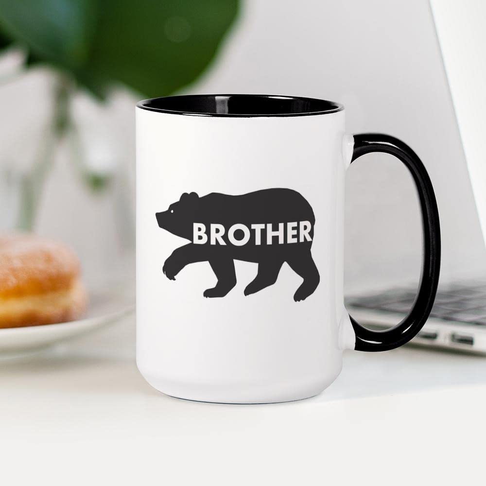 Brother Bear 15 oz (444 ml) Ceramic Coffee Mug - Disney Inspired Gift for Fans, Hot & Cold Drink Cup - Perfect for Home, Office, or Movie Nights