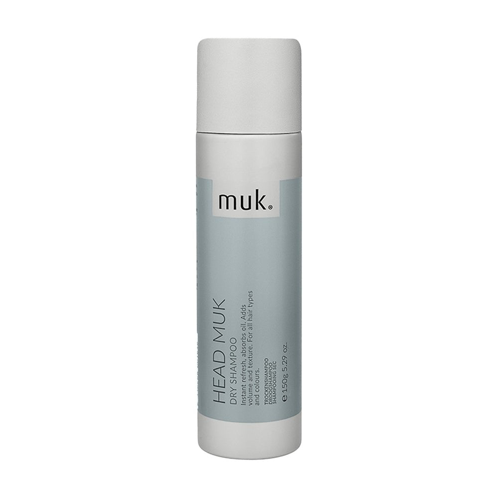 MUK Head Dry Shampoo for Oily Hair - 150g Volumizing Powder for Fresh, Clean Hair Between Washes | Perfect for Travel, Gym & Busy Mornings