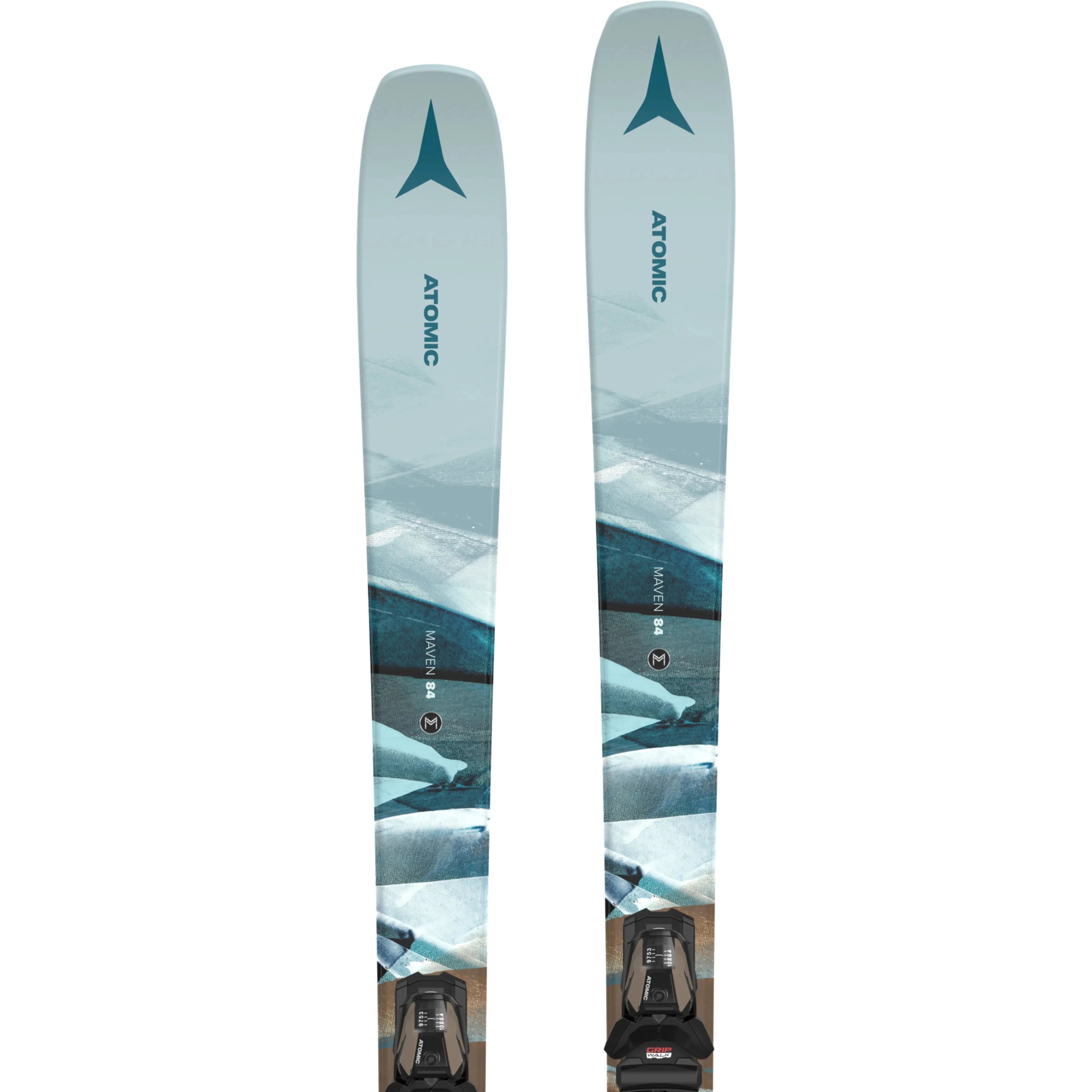 Atomic MAVEN 84 All-Mountain Skis with M 10 GW Bindings 2025 - Perfect for Powder, Groomers & Backcountry Adventures