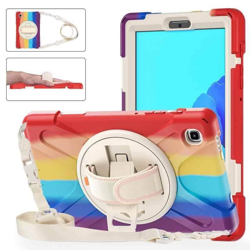 Samsung Galaxy Tab A7 Lite 2021 Shockproof Rugged Case - Heavy Duty Protective Cover for Kids & Travel - Drop Proof, Scratch Resistant, Military Grade Protection for Tablet