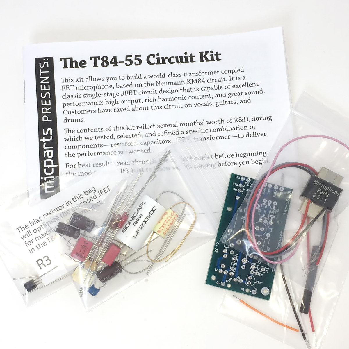 T84 55 Circuit Kit - Complete Electronics Starter Set for DIY Projects | STEM Learning & Home Science Experiments