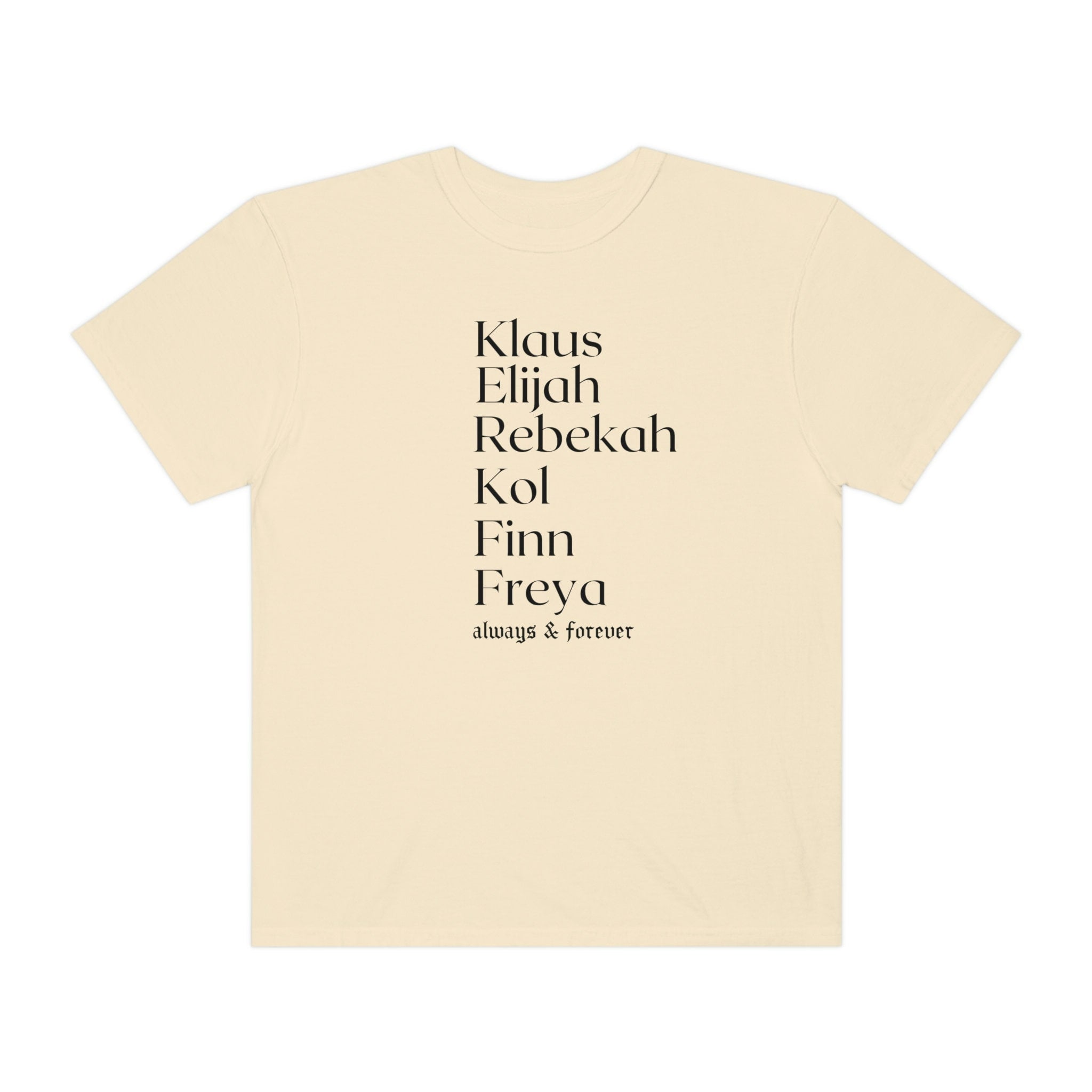 The Original Family TVD Shirt - Klaus Mikaelson & Elijah Mikaelson Merch - Vampire Diaries & The Originals Apparel for Fans - Perfect for Cosplay, Gifts, and TV Show Enthusiasts