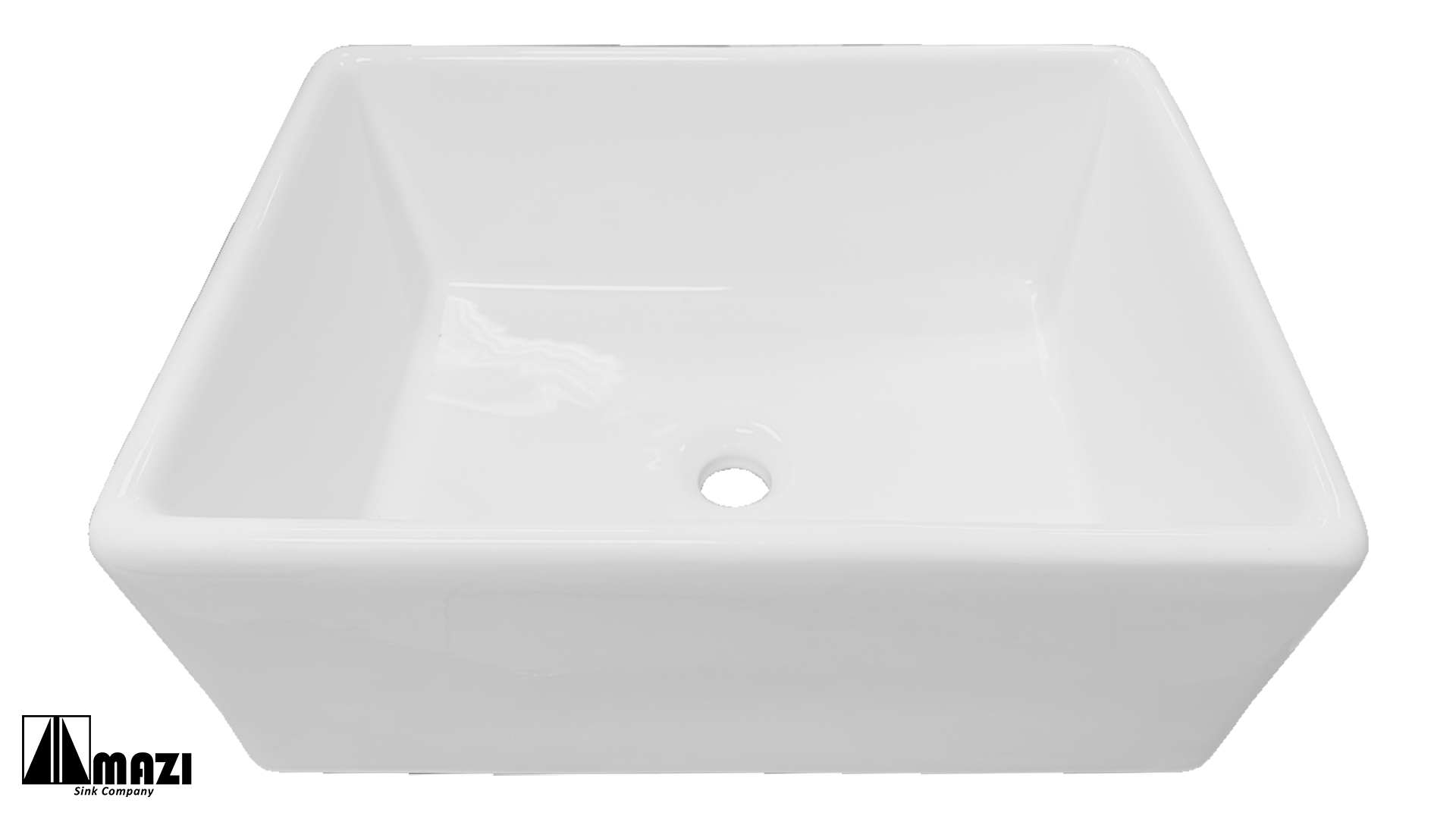 Modern Ceramic Vessel Bathroom Sink 1900A - Premium White Porcelain Countertop Wash Basin for Bathroom Vanity, Powder Room & Guest Bath Decor