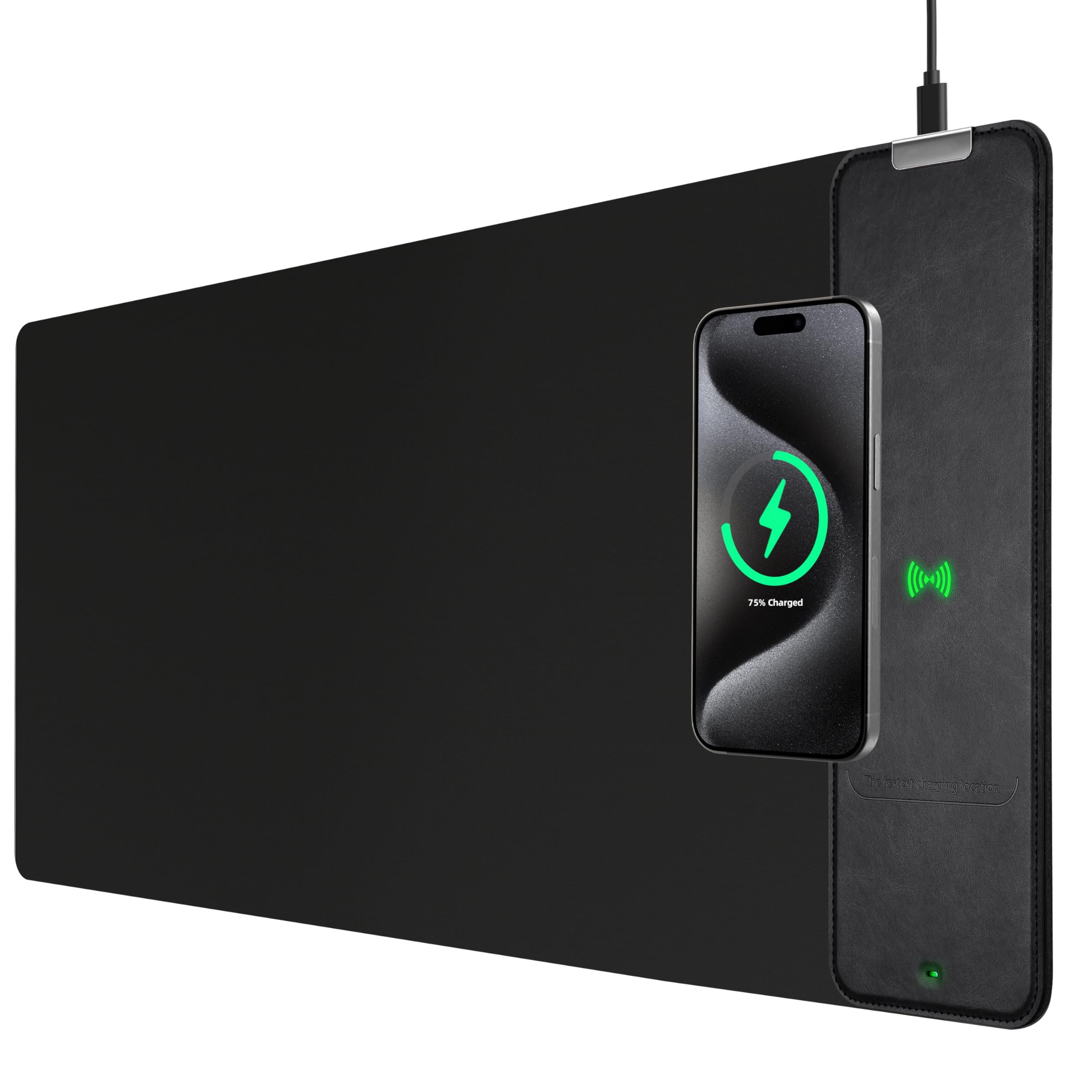 Wireless Charging Gaming Mouse Pad - 31.5