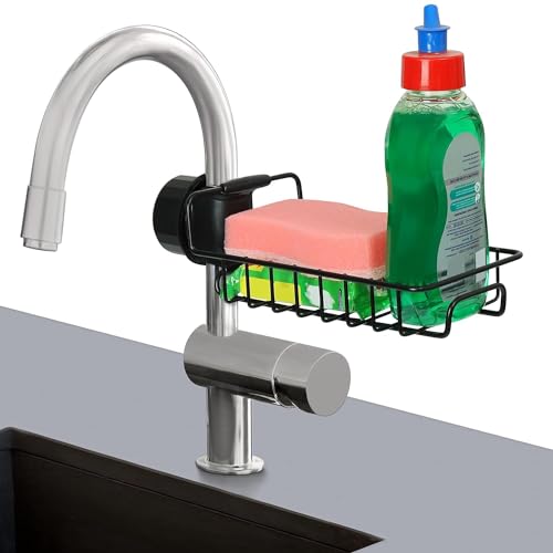 Black Faucet Storage Holder