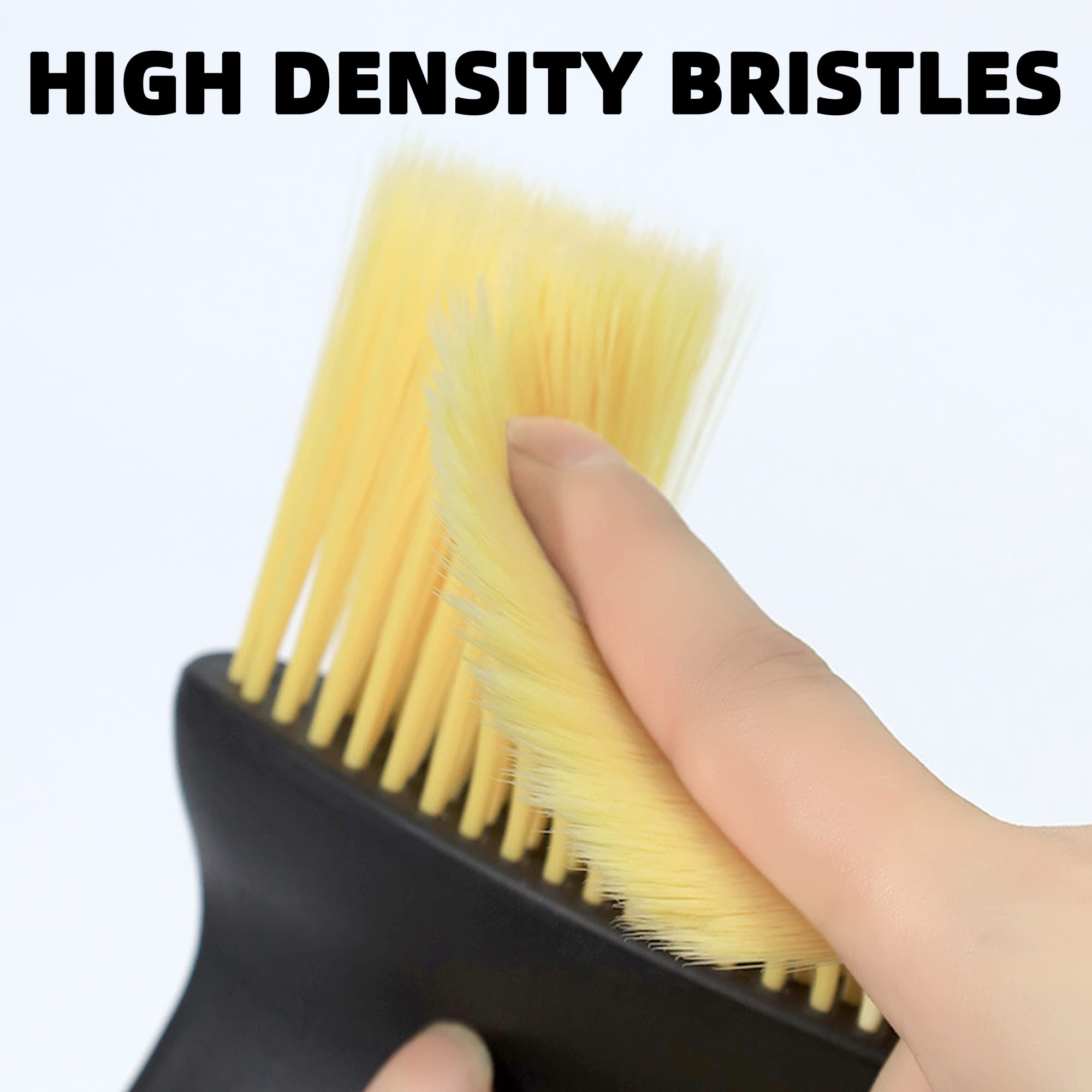 Soft Bristle Car Interior Dust Brush - Premium Automotive Dashboard & Vent Cleaning Tool for Leather Seats, AC Vents, Computers | Perfect for Car Detailing, Home & Office Cleaning