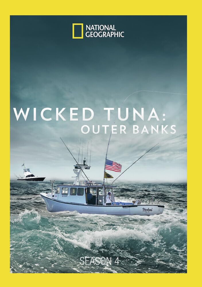 Wicked Tuna Outer Banks Season 4 DVD - Award-Winning Fishing Reality Show | Perfect for Marine Enthusiasts & Family Entertainment