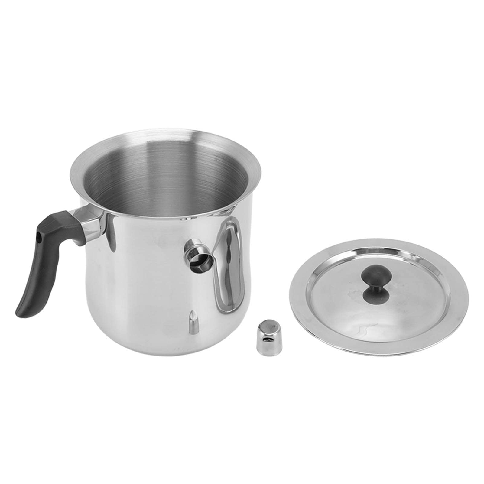 Stainless Steel Wax Melting Pot for Candle Making - 2.5L Wax Pouring Pot for Soy Wax, Beeswax & DIY Soap Making - Perfect for Home Candle Crafting & Small Business Use