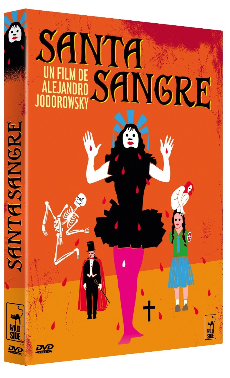 Santa Sangre (1989) - Hot Blood - Cult Classic Horror Movie [PAL, Region 2 Import from France] - Perfect for Film Collectors & Foreign Cinema Enthusiasts