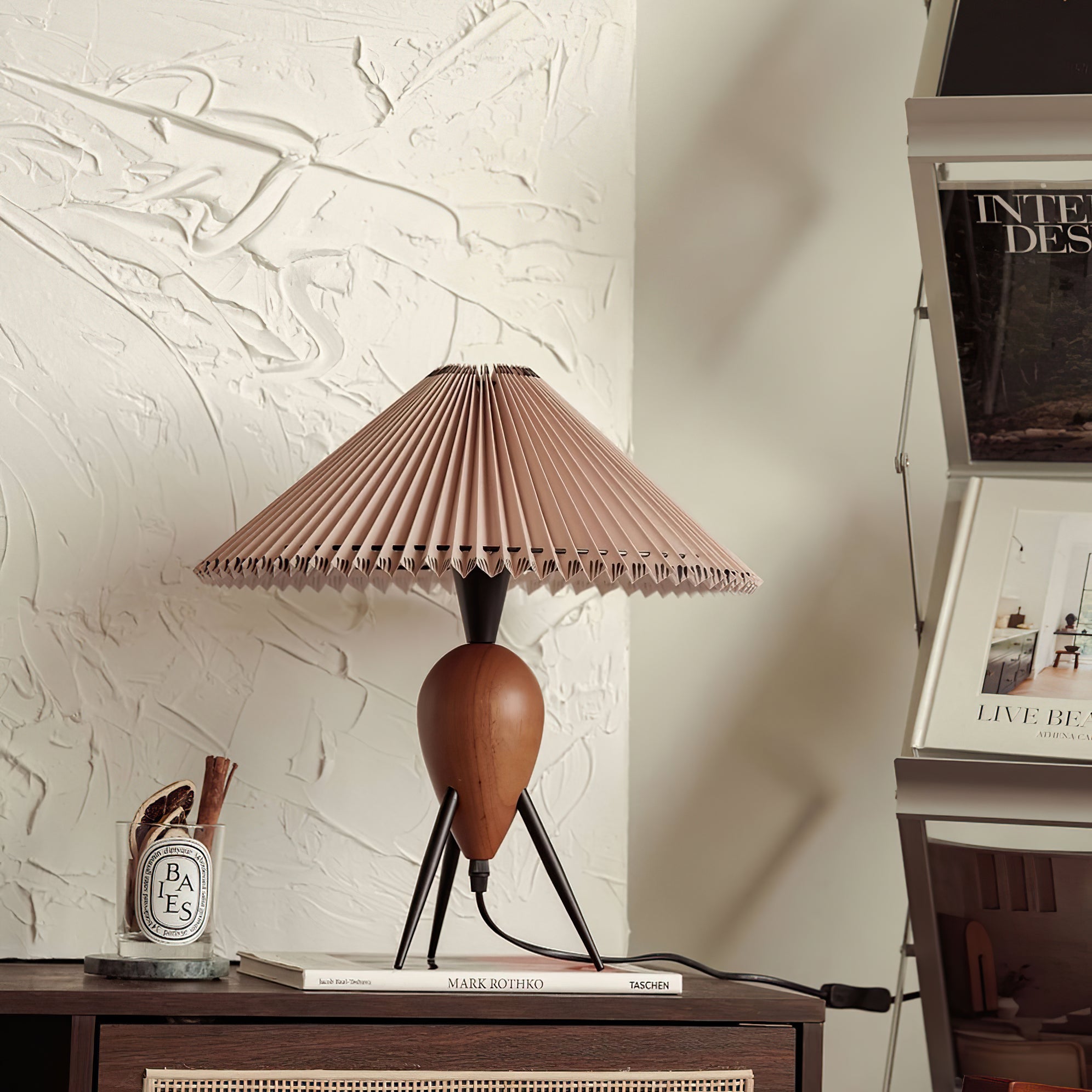 Modern LED Desk Lamp with Adjustable Brightness & Color Temperature - Perfect for Home Office, Study, and Bedroom Reading Light