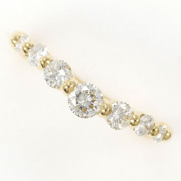 18K Yellow Gold Diamond Ring for Women - Elegant Solitaire Engagement & Wedding Band - Perfect for Proposals, Anniversaries, and Special Occasions