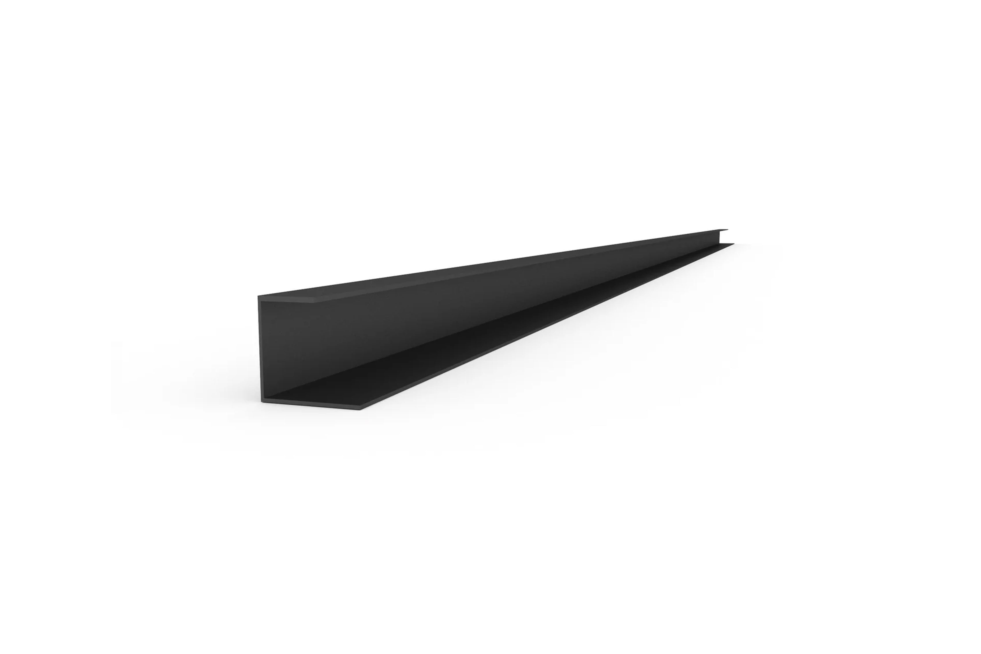 ProSlat PVC Slatwall Side Trim - Durable Wall Panel Edge Trim for Retail Displays & Garage Storage - Perfect for Organizing Tools, Hooks & Shelves