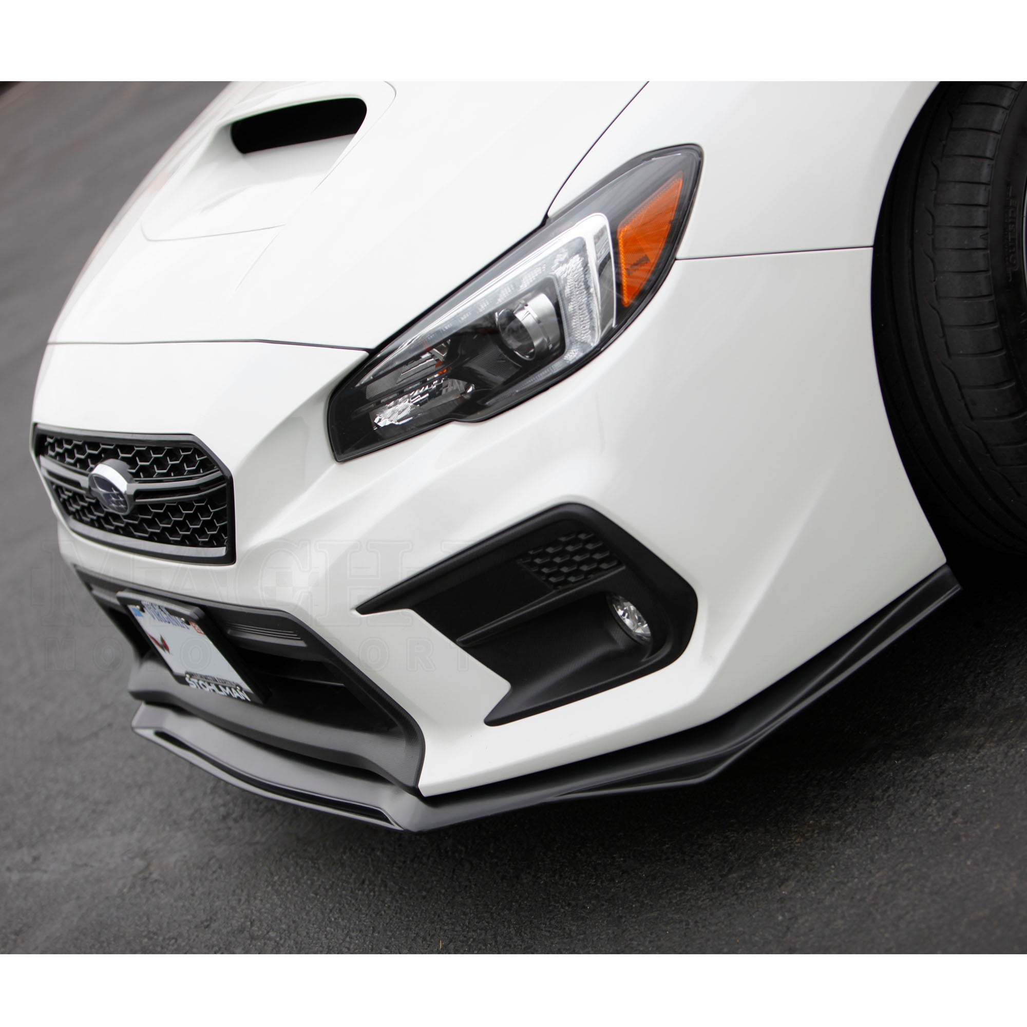 HT Autos V3 OEM Style Front Lip Spoiler for 2015-2021 Subaru WRX STI - Carbon Fiber Splitter for Enhanced Aerodynamics & Sporty Look - Perfect for Street Racing & Car Shows