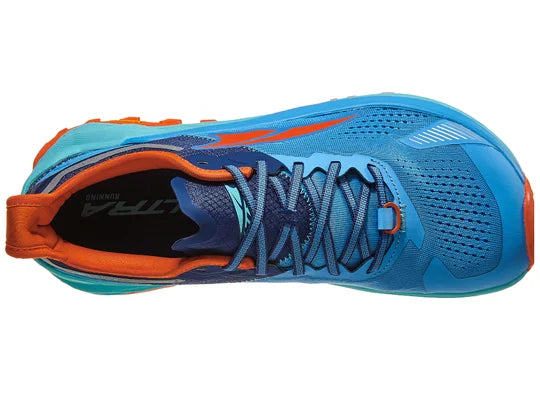 ALTRA Men's Olympus 5 Trail Running Shoes - Blue | Lightweight Hiking & Outdoor Adventure Footwear for Men