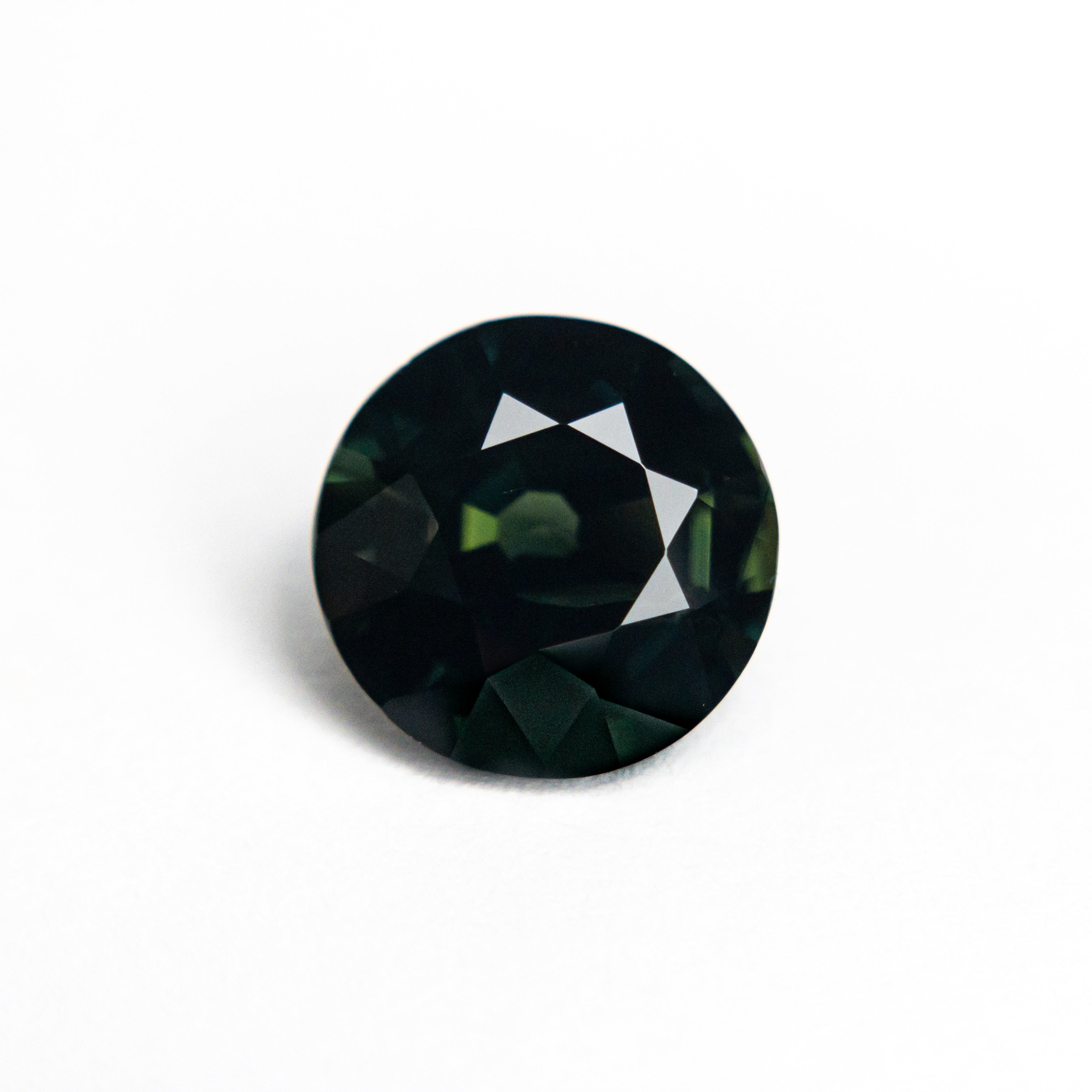 2.24ct Round Brilliant Blue Sapphire Gemstone - 8.04x7.99x4.73mm (20960-08) for Engagement Rings & Jewelry Making