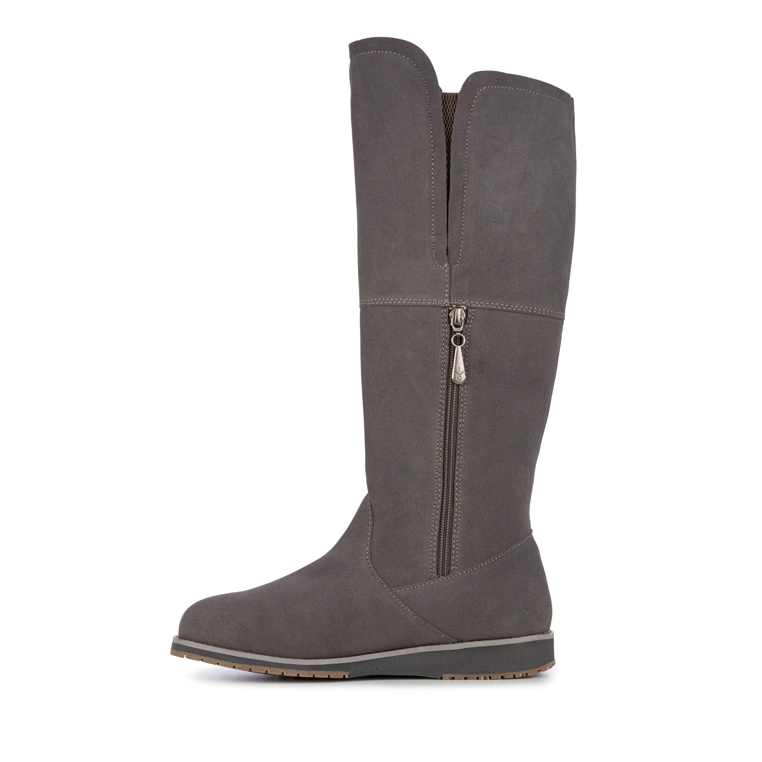 EMU Women's Quin Hi Boots - Waterproof Winter Snow Boots for Women, Warm Fleece Lined Ankle Boots with Non-Slip Sole - Perfect for Hiking, Snowy Weather & Outdoor Activities