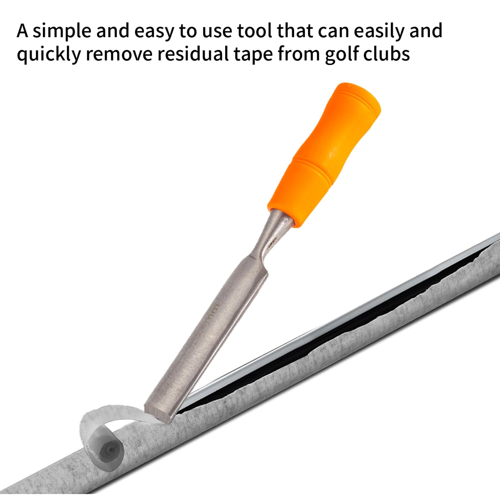 Premium Golf Grip Tape Remover Tool - Regripping Kit for Steel & Graphite Shafts | Essential Golf Club Maintenance Accessory for DIY Enthusiasts & Pros | Perfect for Home Practice & Golf Course Use