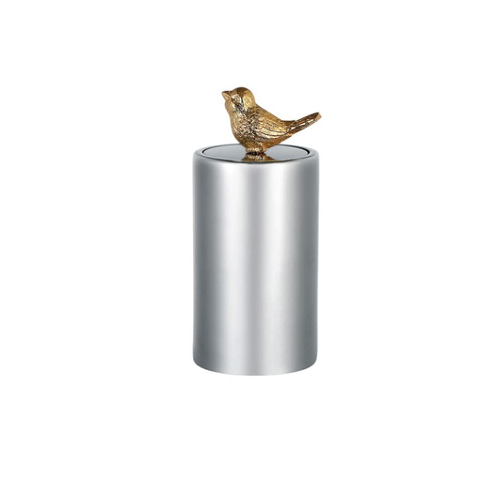 Stainless Steel Automatic Toothpick Dispenser - Compact Bird-Shaped Design for Kitchen, Dining Table & Office Decor | Cute Toothpick Holder for Home, Restaurant & Party Use