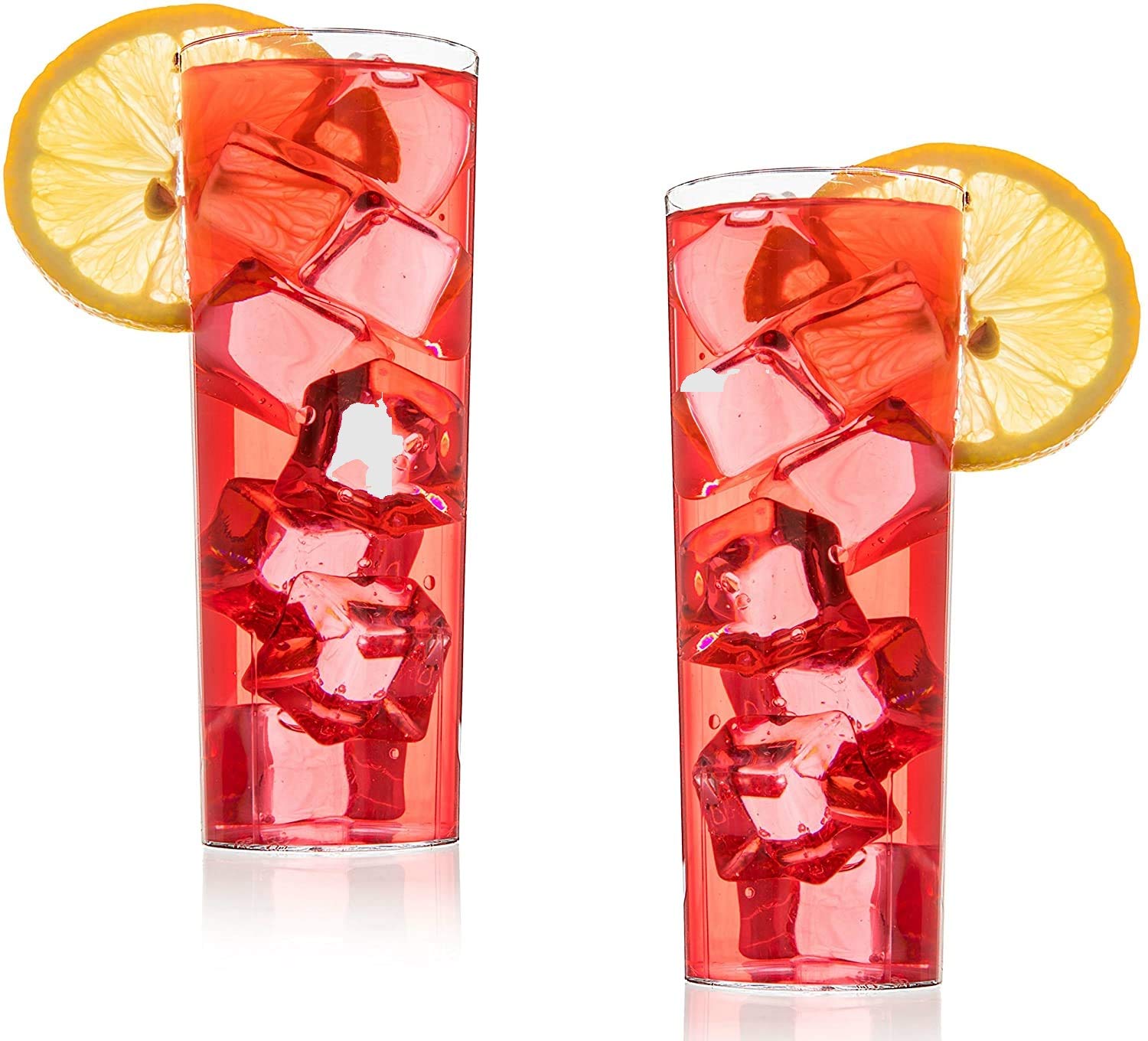 144-Pack 10 oz Hard Plastic Highball Glasses - Clear Tall Collins Drinking Cups for Scotch, Whiskey, Smoothies, Cocktails - Durable & Shatterproof for Parties, Weddings, Bars & Home Entertaining