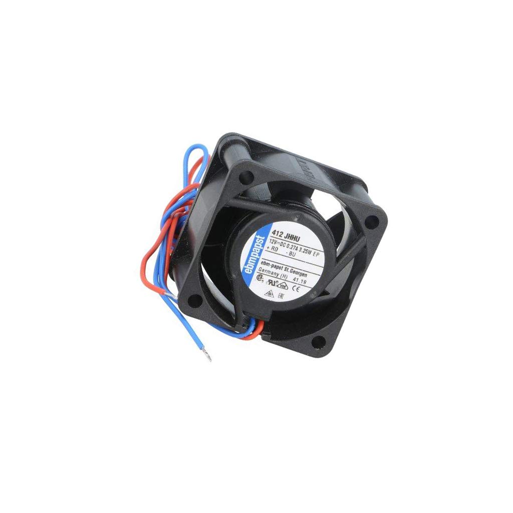 EBM PAPST 412JHHU 40mm Axial Fan - 12VDC, IP54 Rated - Perfect for Electronics Cooling, HVAC Systems & Industrial Equipment