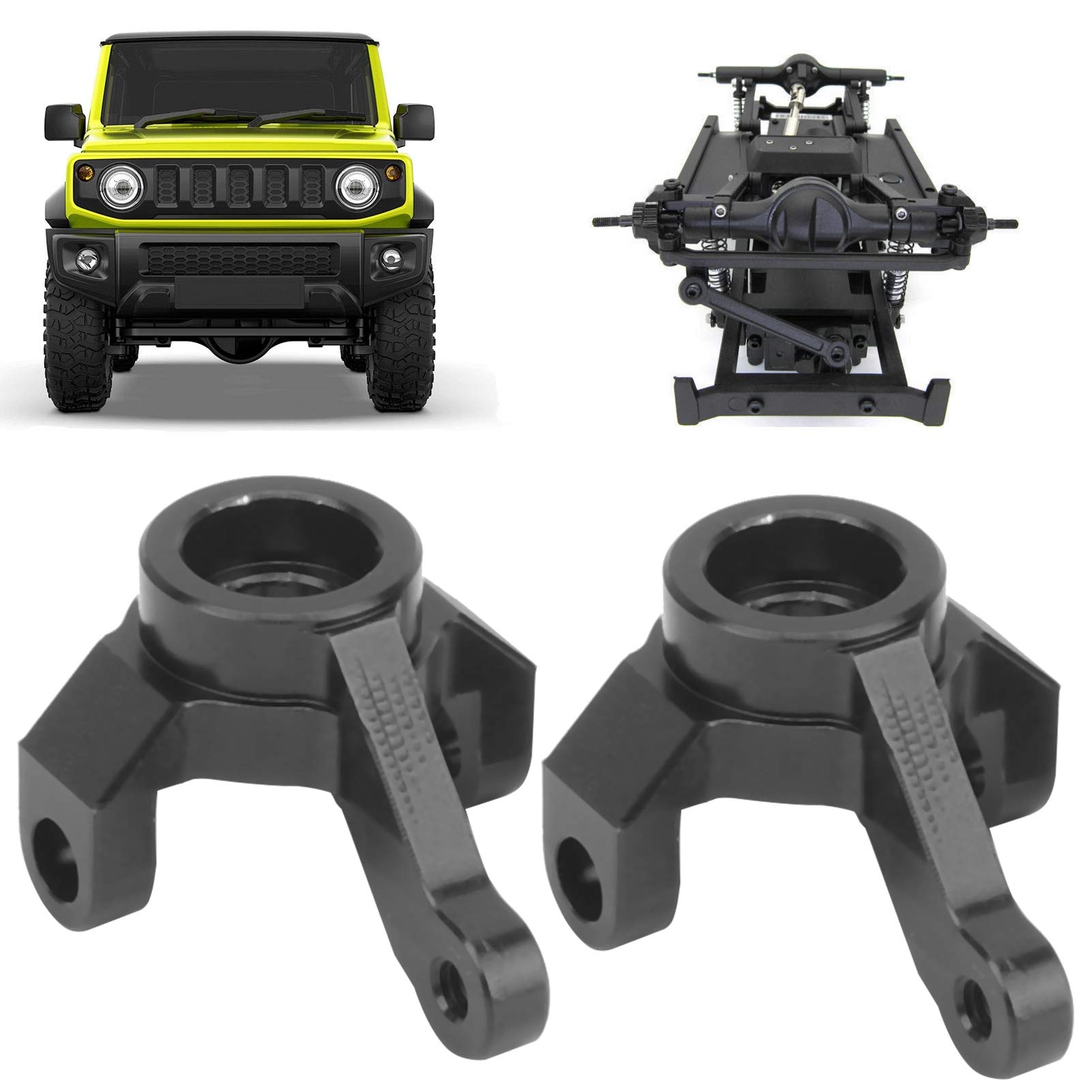 Upgraded Evonecy Front Steering Cup for Suzuki Jimny 1/16 RC Car - High-Performance Replacement Part for Improved Steering Control - Perfect for Off-Road Racing and RC Car Enthusiasts