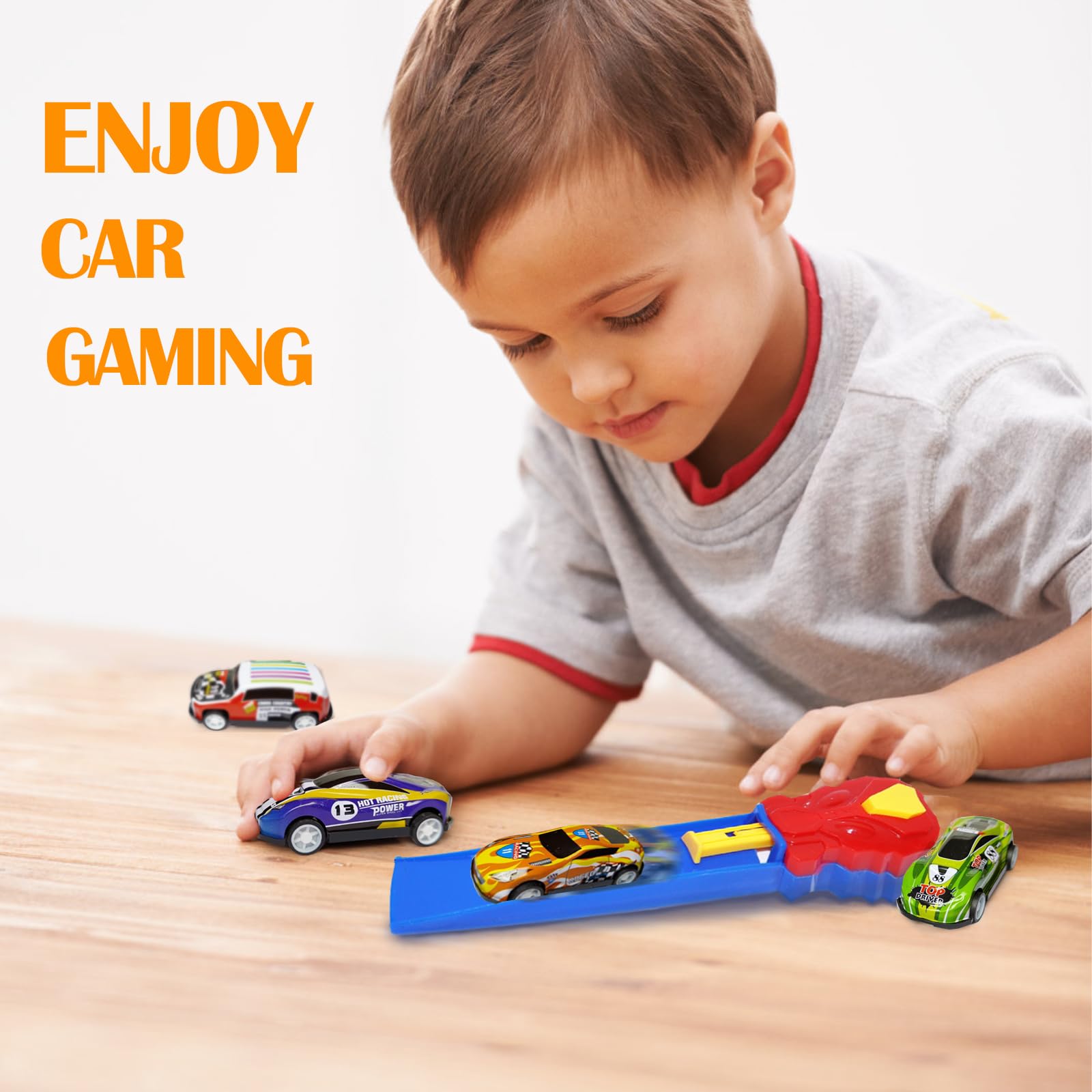 70 PCS Pull Back Toy Cars Set - Mini Race Cars with Launcher & Play Map - Bulk Small Vehicle Toys for Kids Birthday Party Favors, Carnival Prizes, Pinata Fillers - Fun Educational Toys for Boys Girls Age 3+ (70 Pack) - Perfect for Indoor Racing Games & STEM Learning Activities