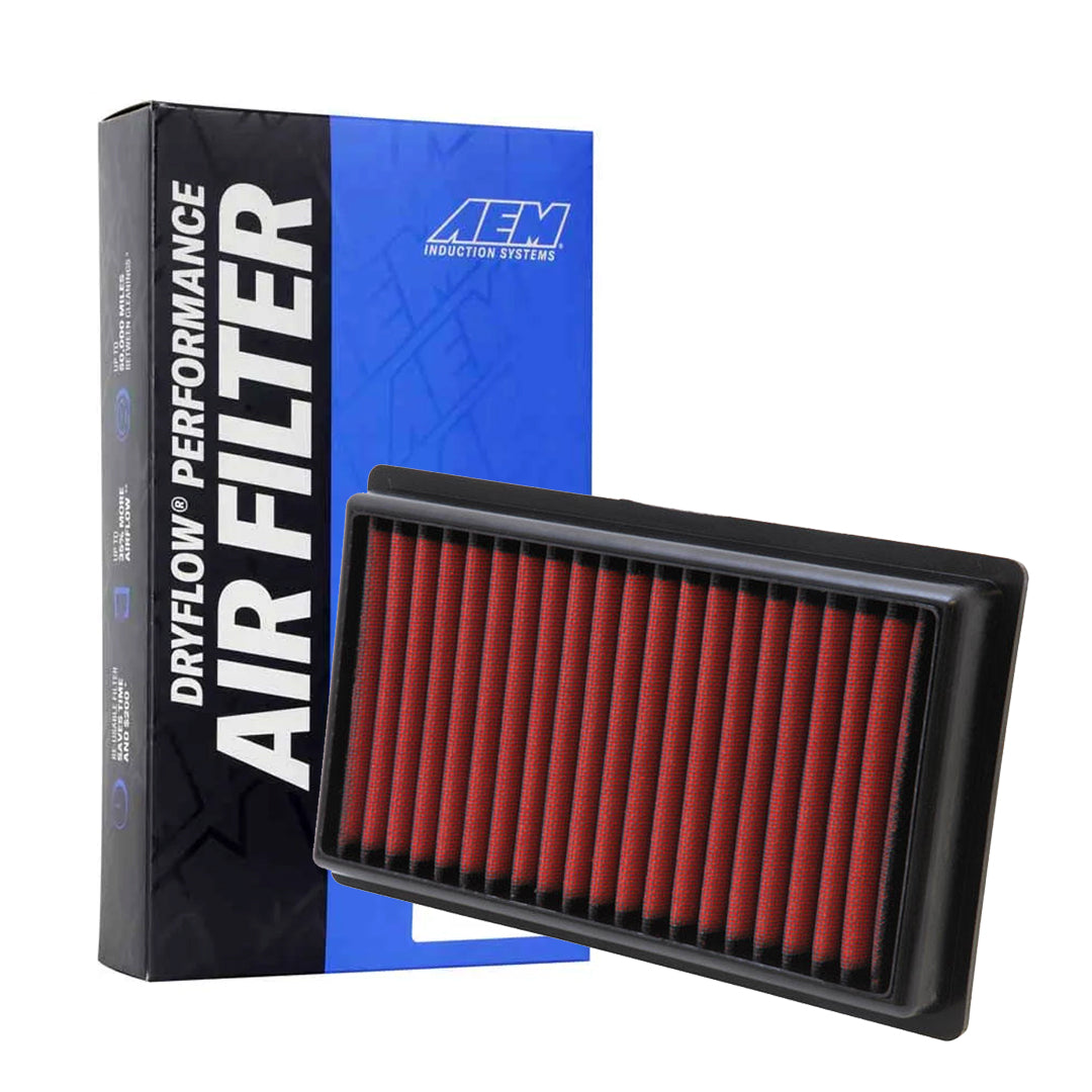 AEM 28-20031 Dryflow Washable Air Filter - High Performance Reusable Air Filter for Cars, Trucks & SUVs - Perfect for Off-Roading, Racing & Daily Driving