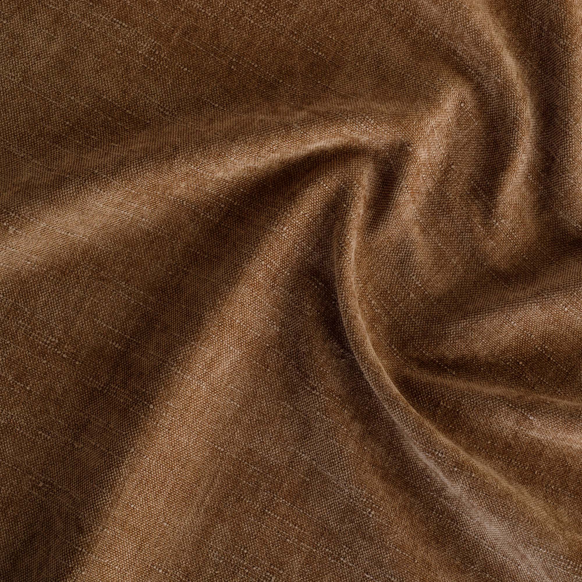 Premium Blaine Fabric - Soft & Durable Cinnamon Brown Upholstery Material for Sofas, Chairs & Home Decor