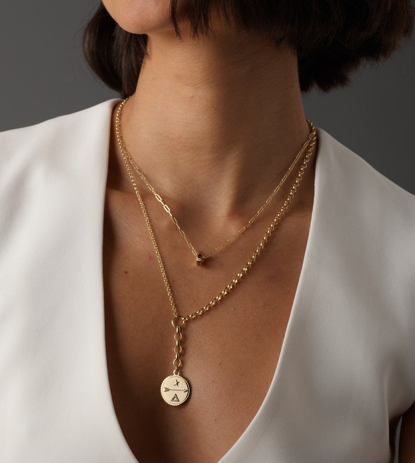 Dream Heartbeat Super Fine Clip Chain Necklace - Dainty Layering Jewelry for Women, Perfect for Date Night & Everyday Wear
