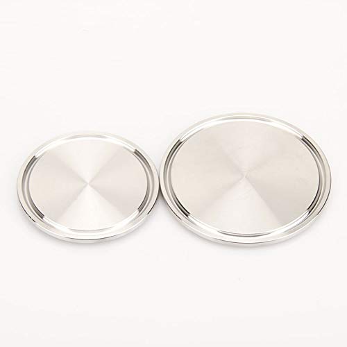 304 Stainless Steel Tri Clamp Ferrule Cap - Sanitary End Cap for Food & Beverage Industry (OD 25mm) | Perfect for Brewing, Dairy Processing & Pharmaceutical Applications