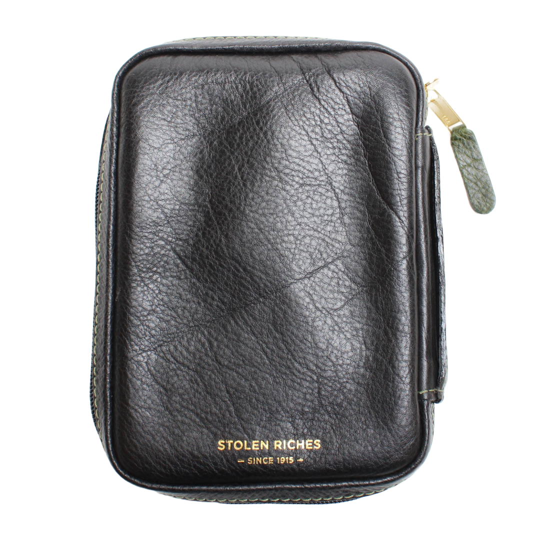 Premium Black Travel Organizer for Men & Women - Waterproof & Lightweight - Perfect for Business Trips, Vacations & Daily Commute