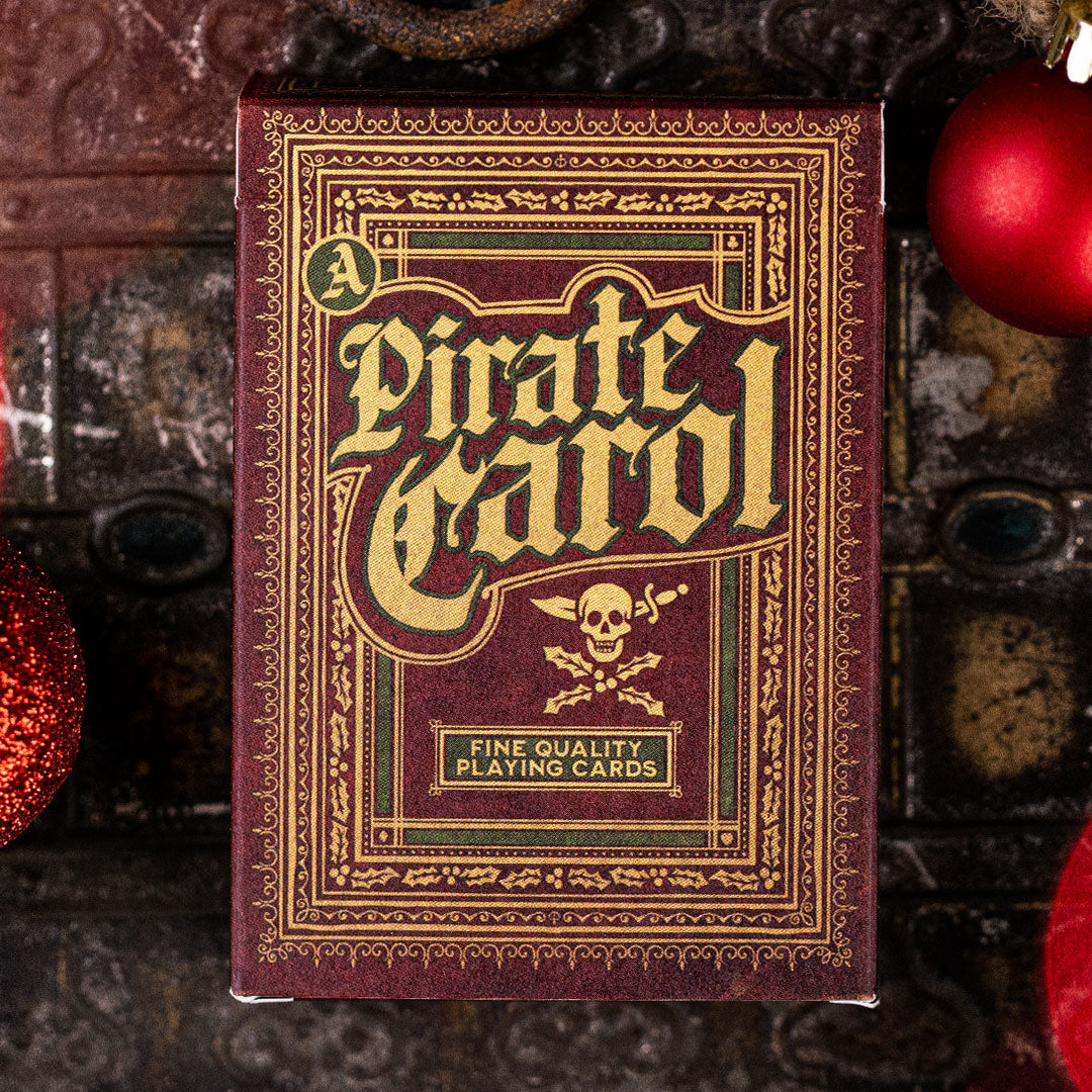 Premium Pirate Carol Luxury Playing Cards - Elegant Deck for Poker, Magic Tricks & Collectors - Perfect for Game Nights, Gifts & Themed Parties